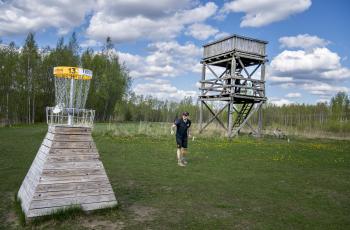 Frisbeegolfin noviisit tähtäävät jo ensi vuoteen