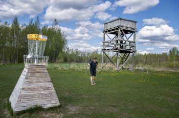 Frisbeegolfin noviisit tähtäävät jo ensi vuoteen
