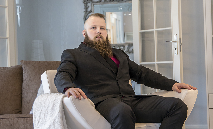 Samu Mäkelä, pk-ykkösen koneryhmän prosessimies UPM:llä Raumalla.