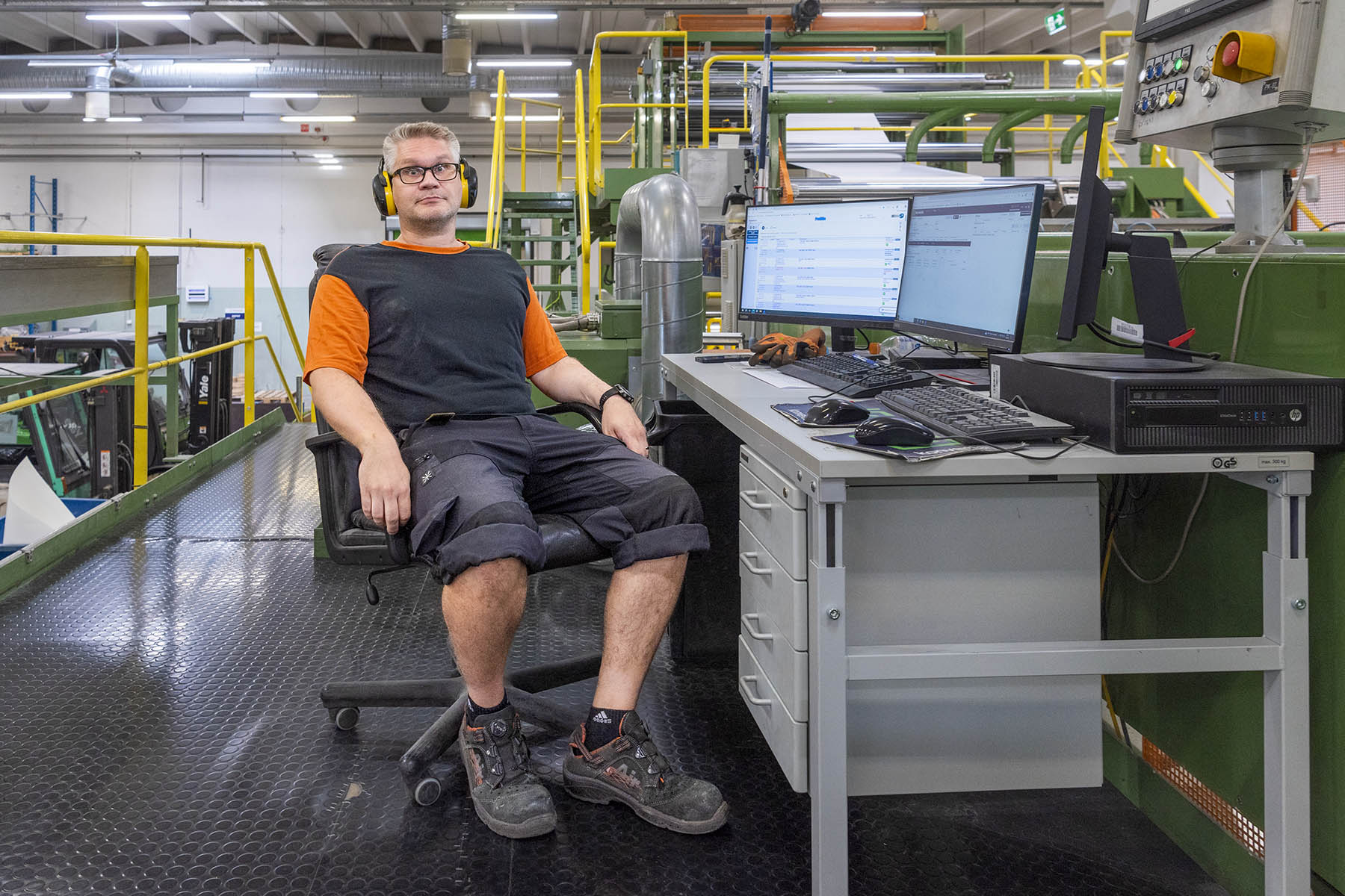Mikko Tofferi toteaa olevansa sen verran levoton, ettei viihdy pitkään paikoillaan, vaan häärää koko ajan jotakin. 