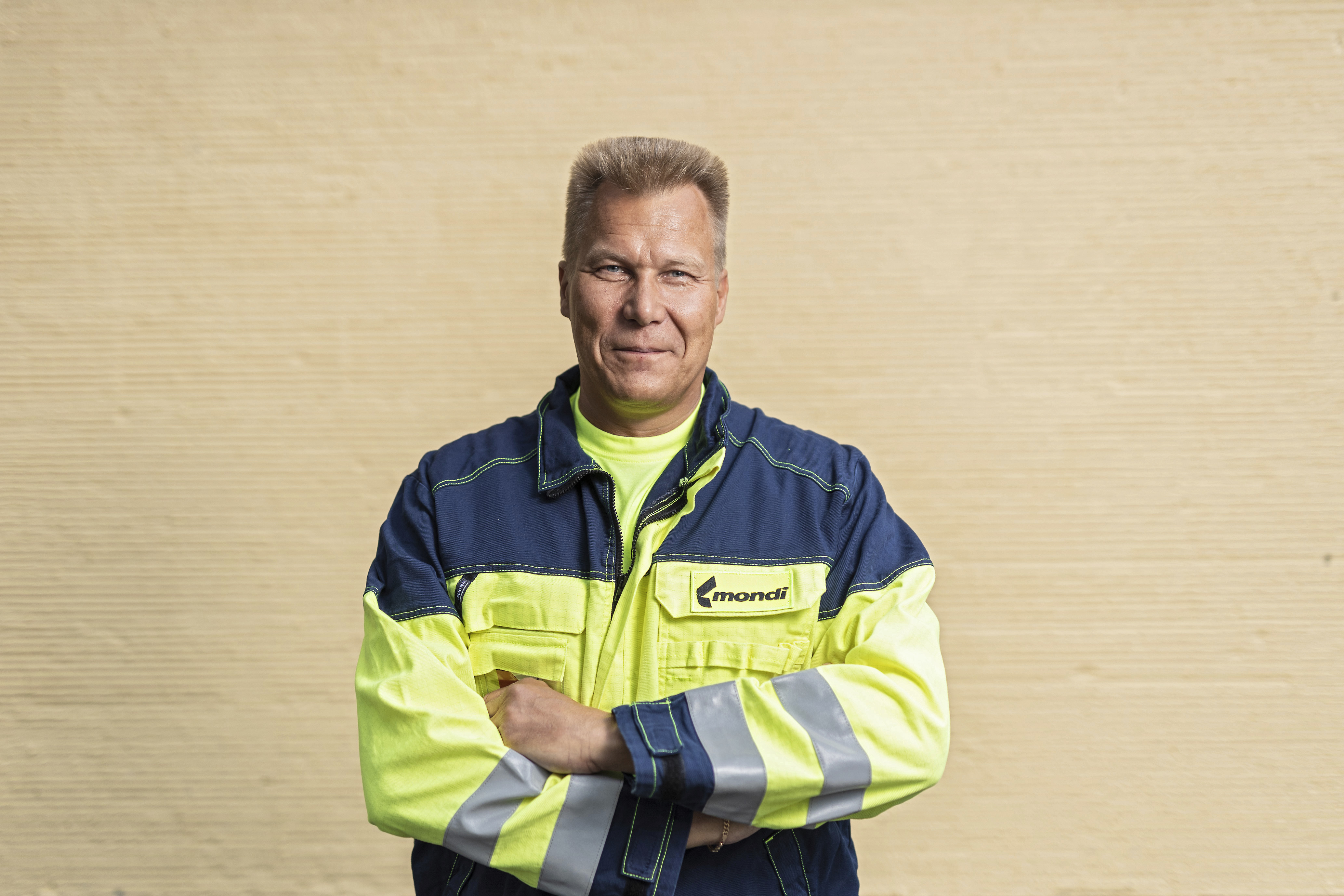 Kuopiolainen Jarmo Kataja on vuoronkäynninvarmistaja Mondi Powerflutella, eli entisellä Savon sellulla.  