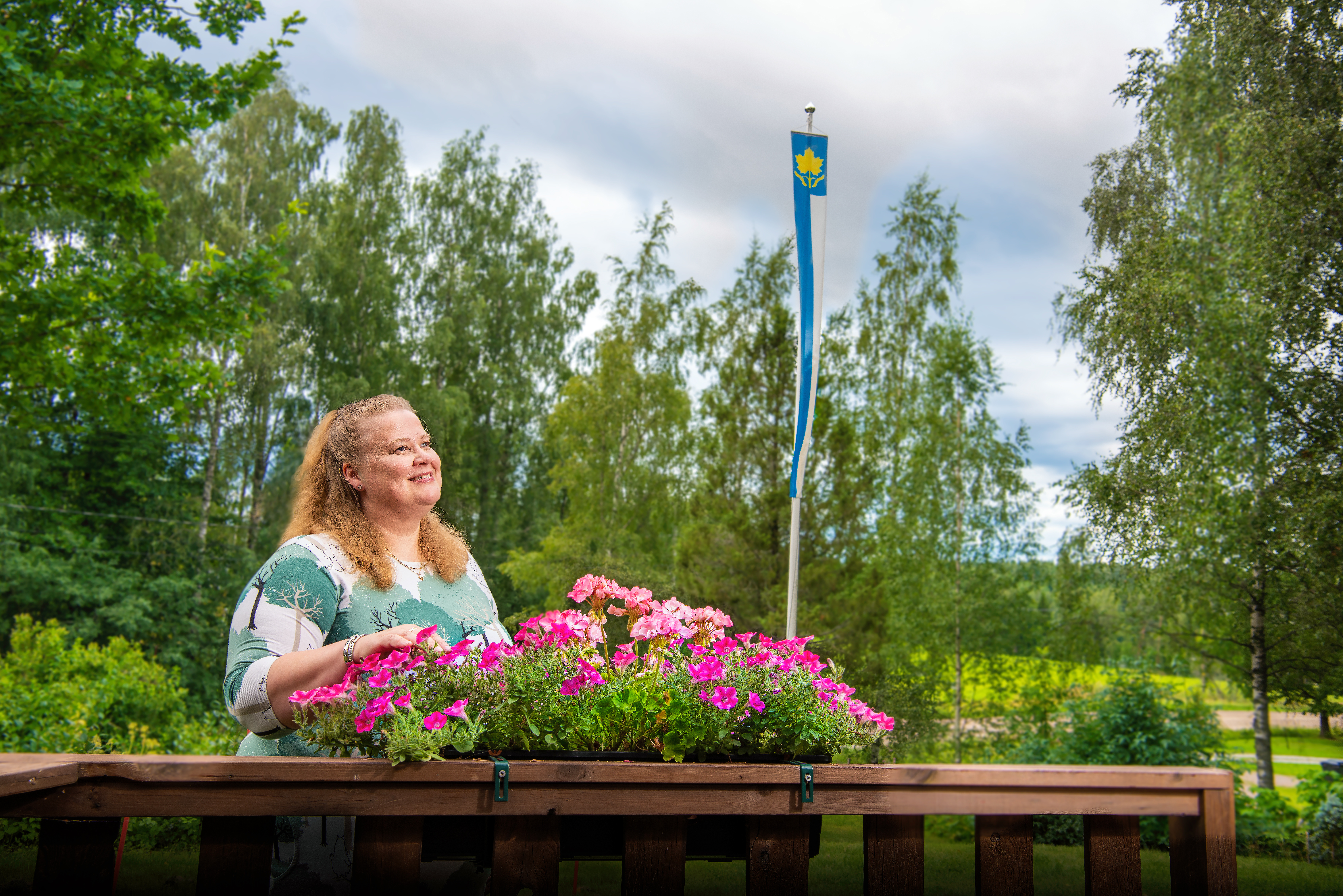 Päivi Eskola on 45-vuotias laborantti Sappi Finlandin Kirkniemen tehtaalta.