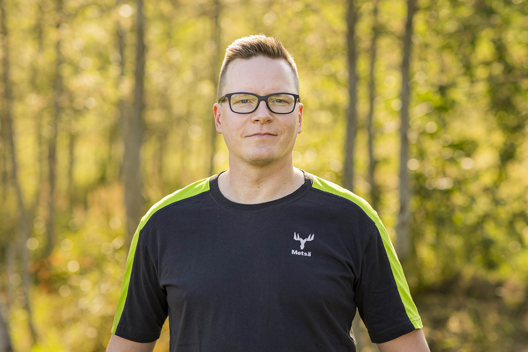Tomi Matikainen on operaattori Metsä Board Kyron kartonki­tehtaalla Kyröskoskella.